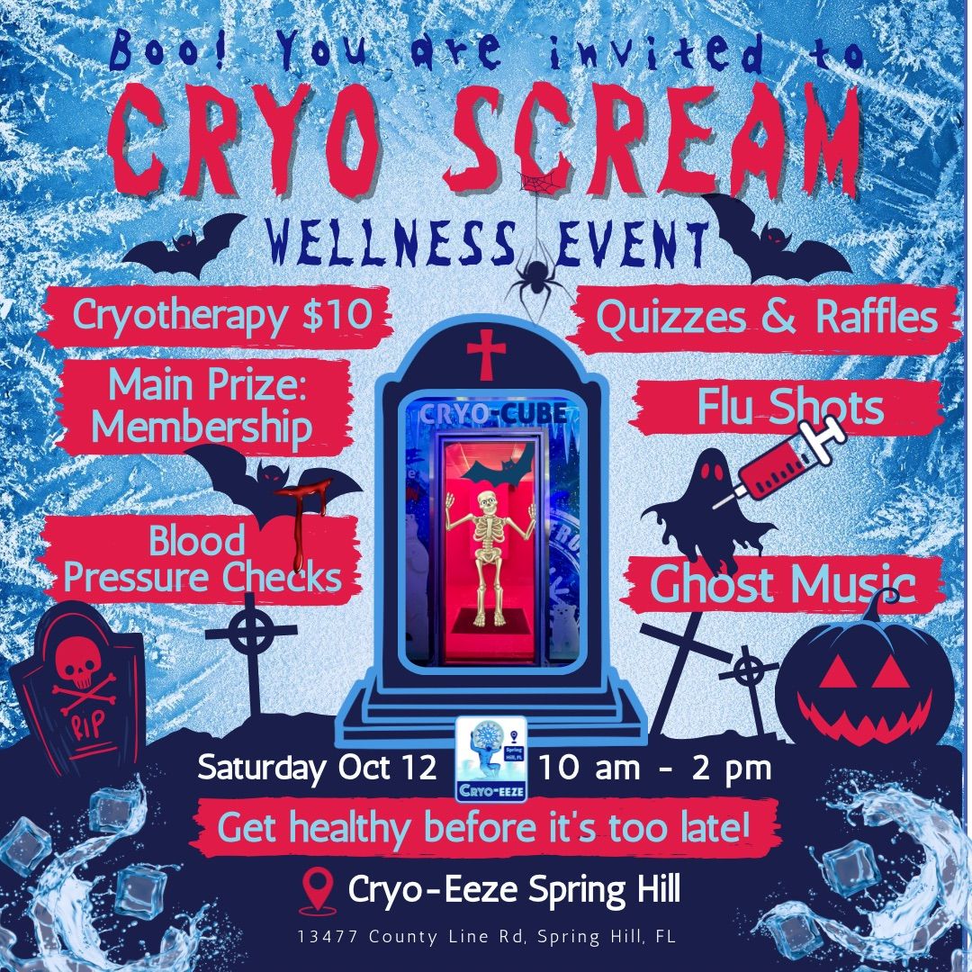 CRYO Scream Wellness Event