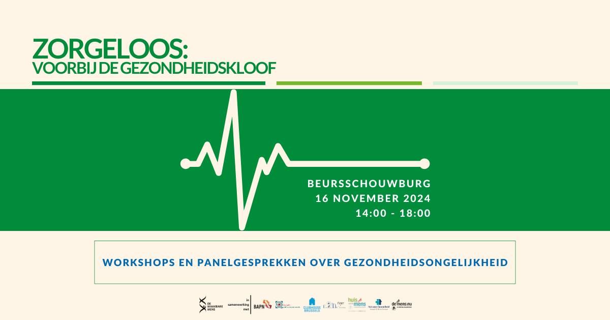 (VOLZET) Zorgeloos: voorbij de gezondheidskloof