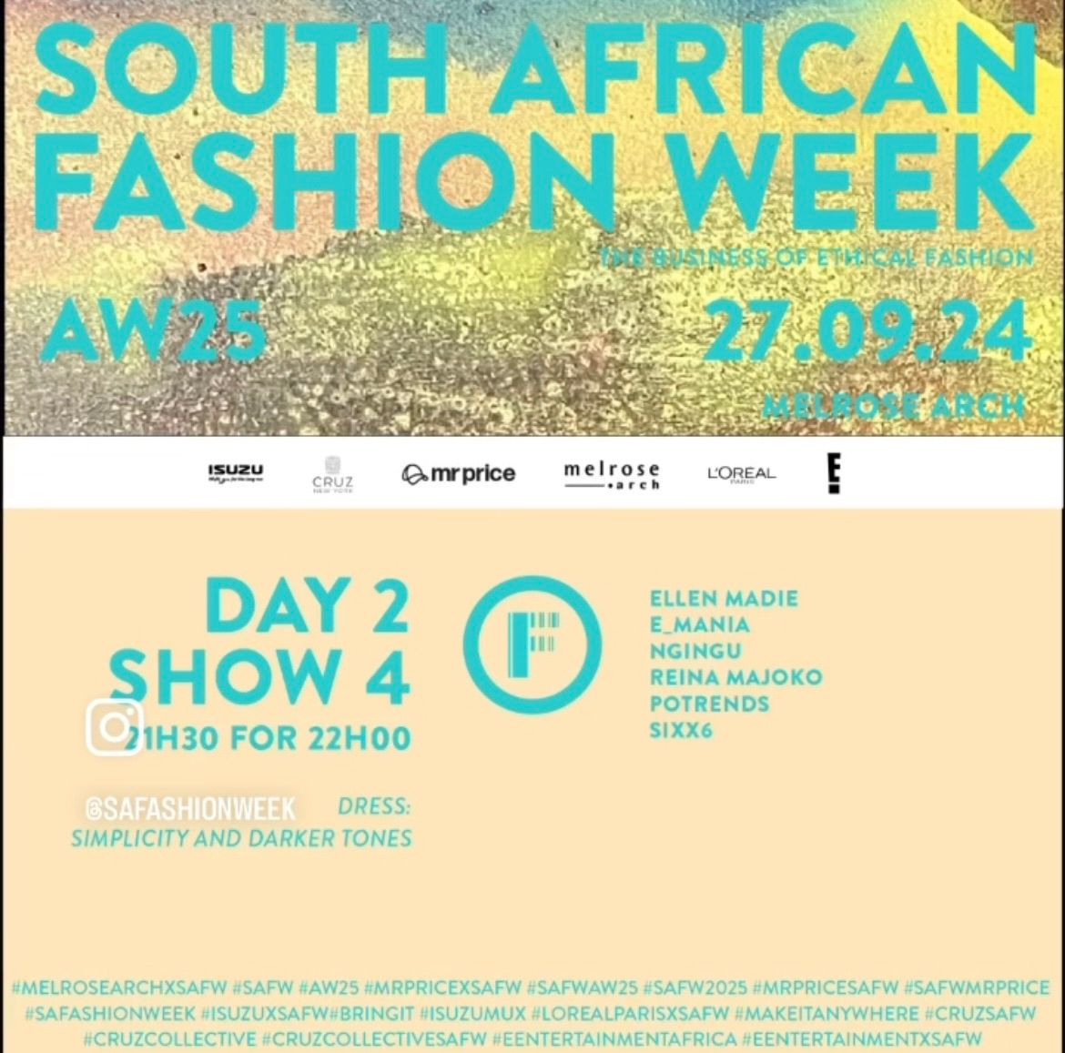 South African Fashion Week-AW-25