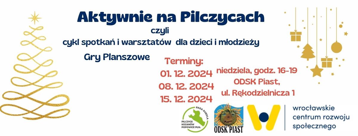 Aktywnie na Pilczycach. Rodzinne spotkanie plansz\u00f3wkowe