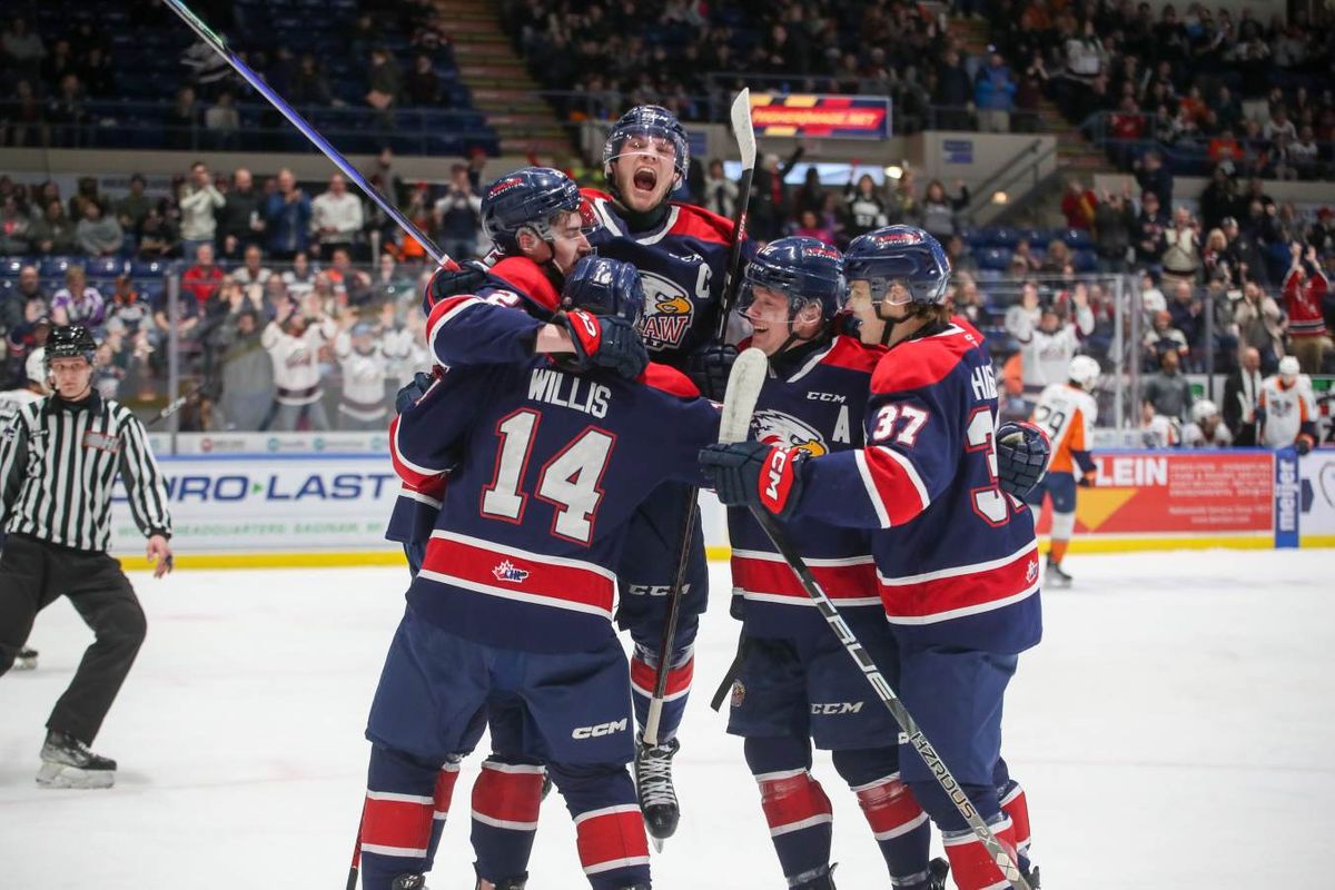 Saginaw Spirit at Owen Sound Attack