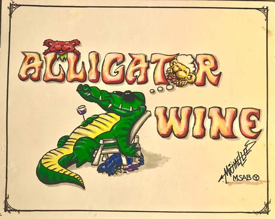 alligator wine at the new backpage