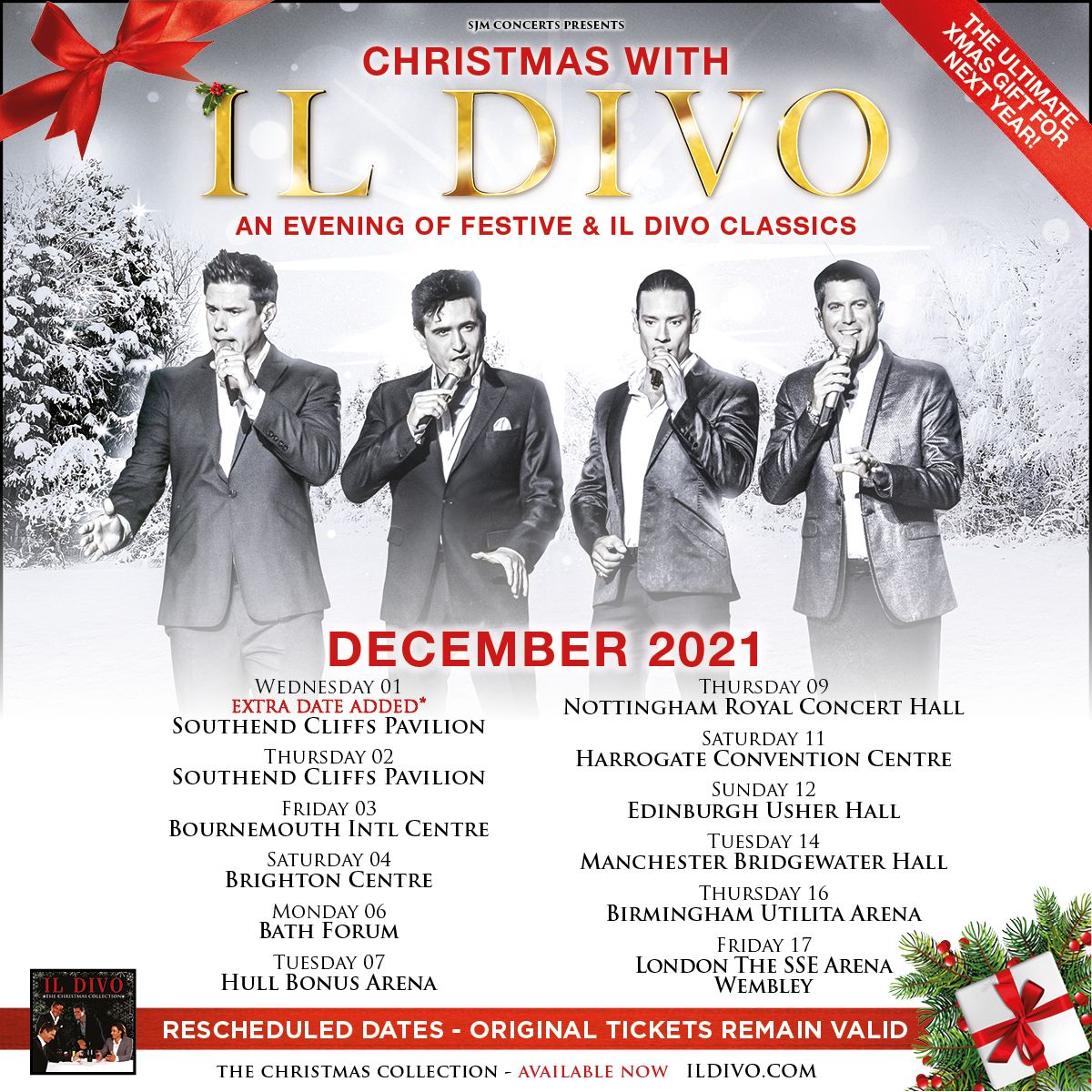 Il Divo Edinburgh Tickets