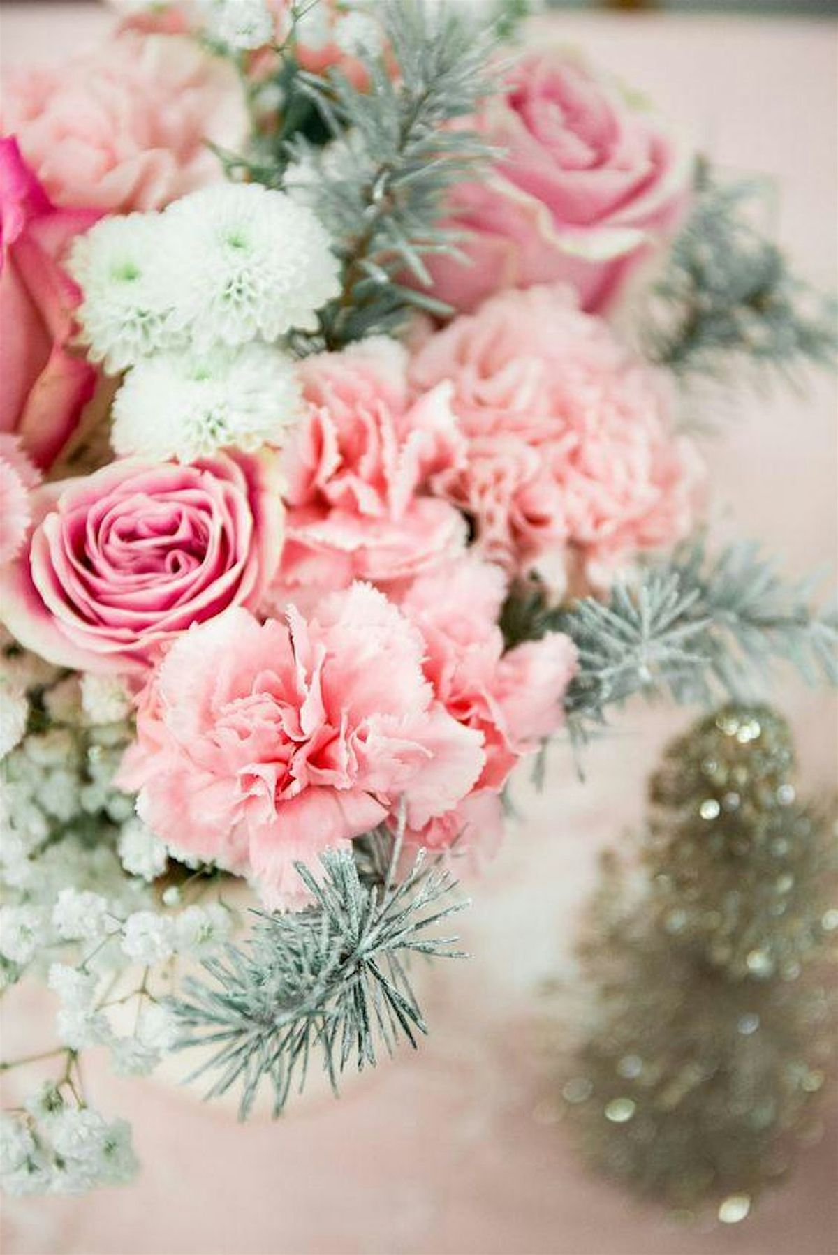 Sips and Stems-Blush and Bashful Holiday Design