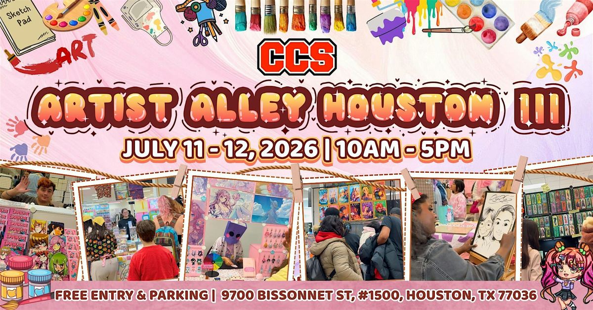 Artist Alley Houston III
