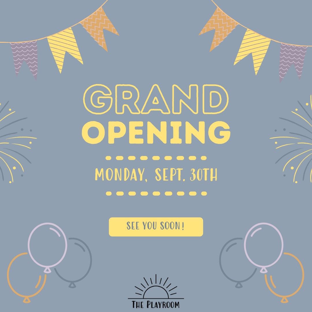 The Playroom Grand Opening