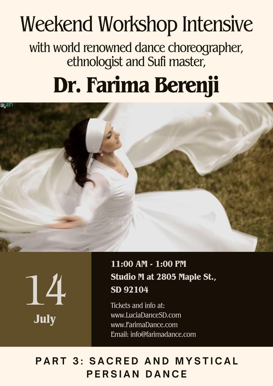 Sacred and Mystical Persian Dance with Dr. Farima Berenji