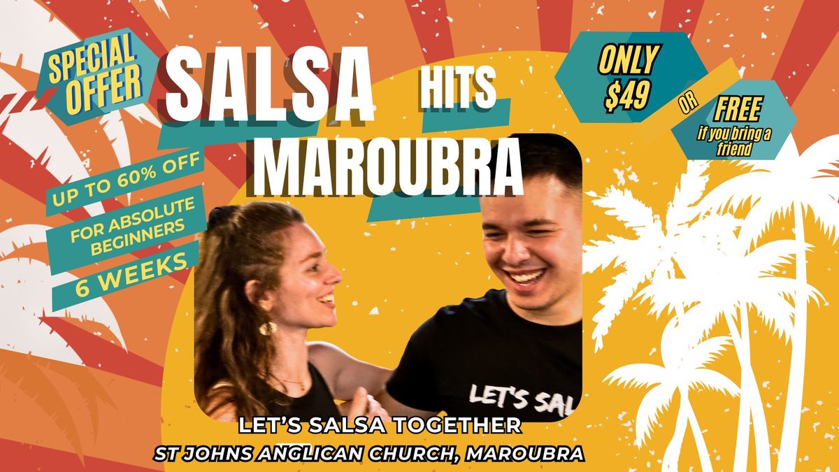 Salsa hits Maroubra (6Wks Salsa Beginner Course)