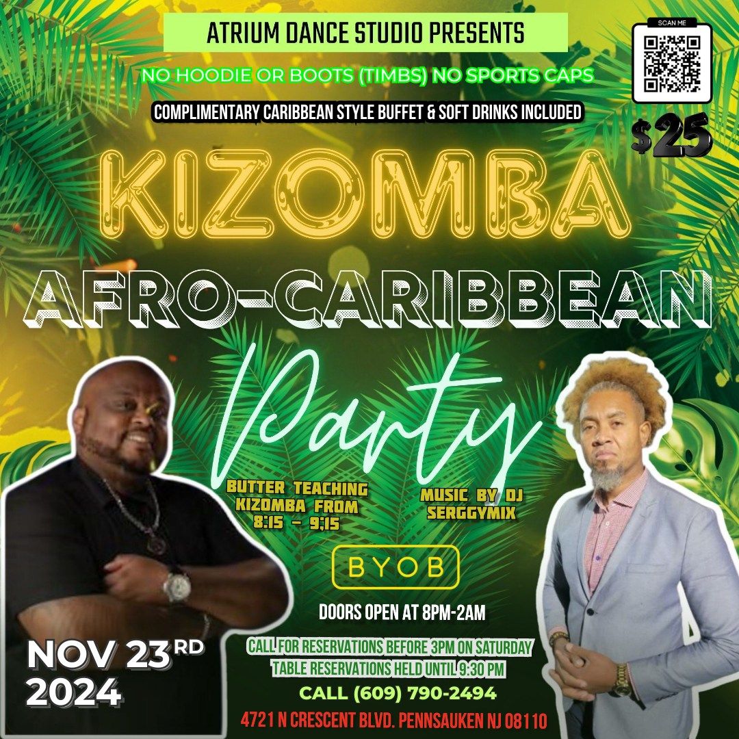 \ud83c\udf34\ud83d\udd25 Kizomba Afro-Caribbean Party