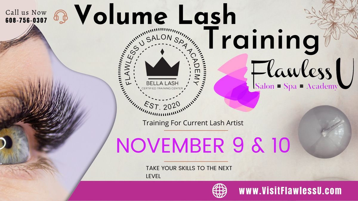 Volume Eyelash Extensions Training 