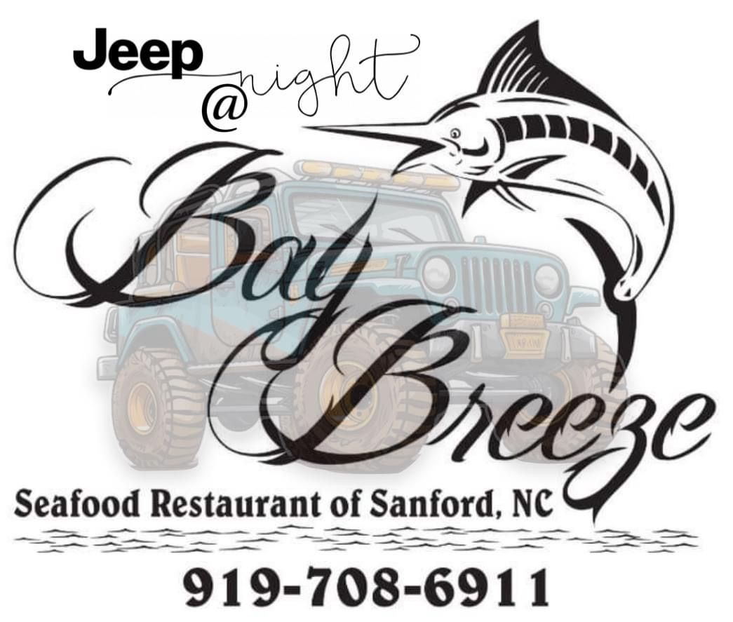 Jeep Night at Bay Breeze Seafood Restaurant