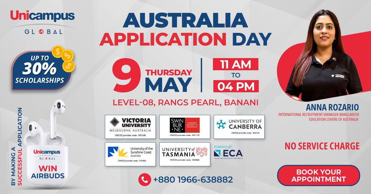 Australia Application Day!