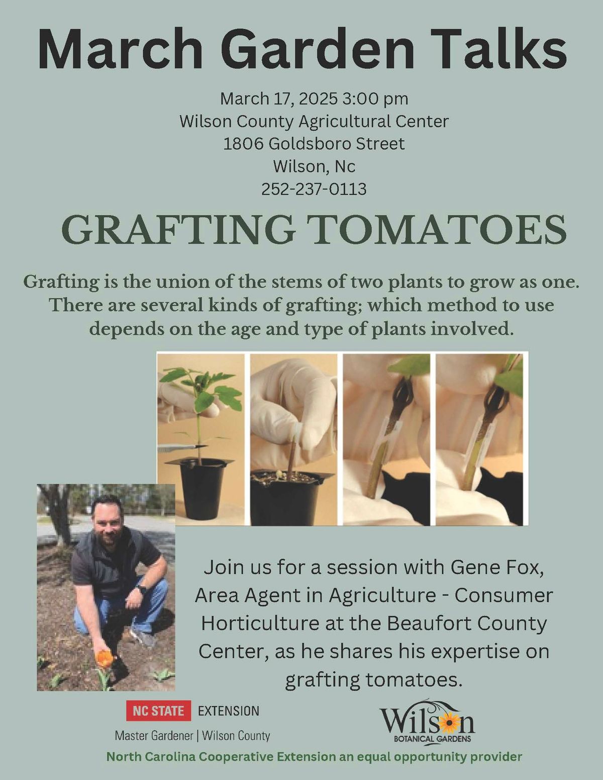 Garden Talks: Grafting Tomatoes