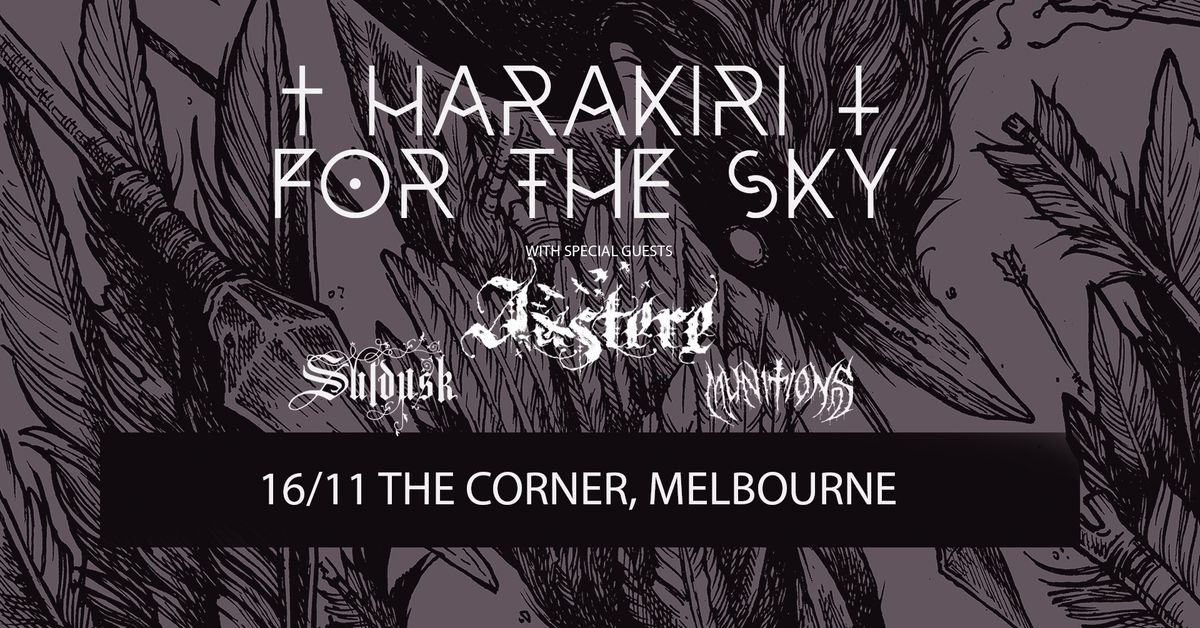 Harakiri For The Sky (AUT) Melbourne with AUSTERE