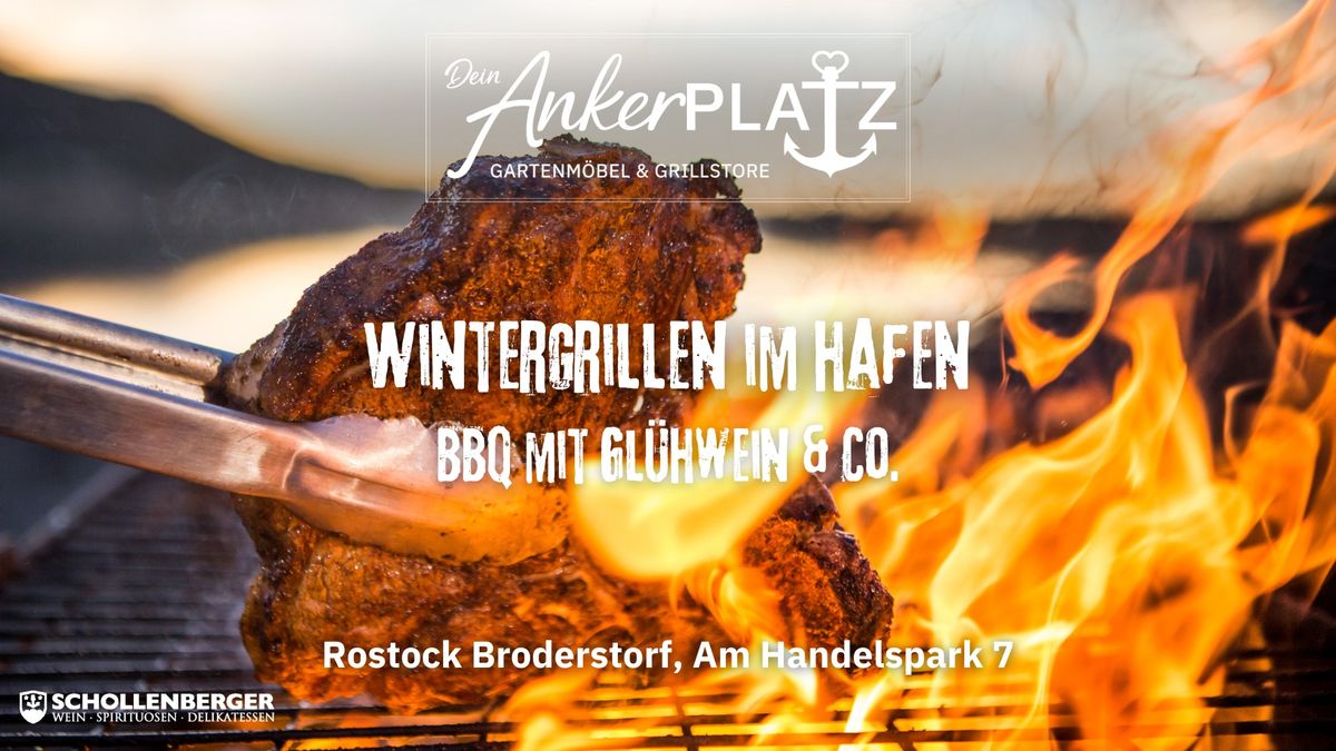 Wintergrillen im Hafen