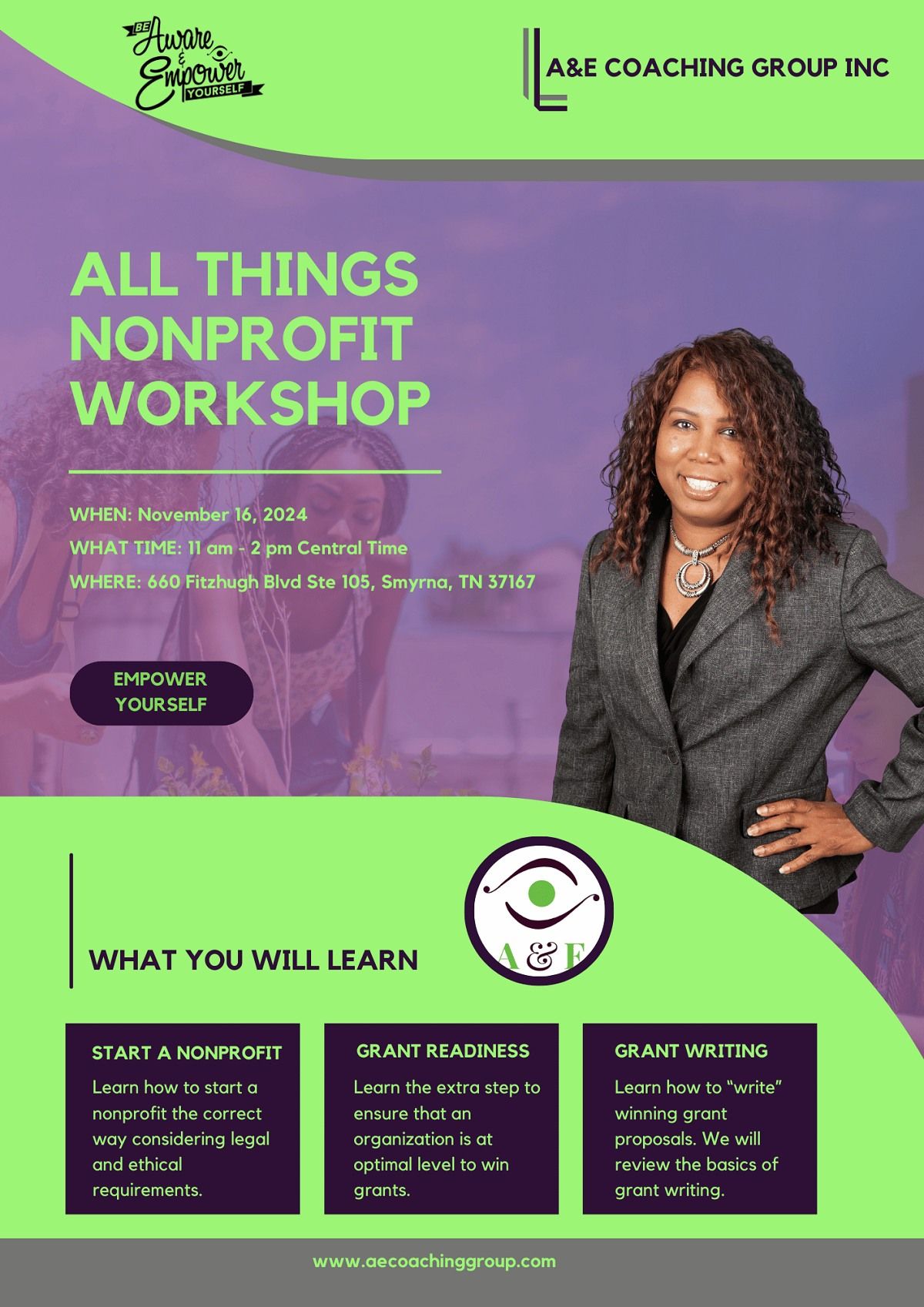 All Things Nonprofit Workshop