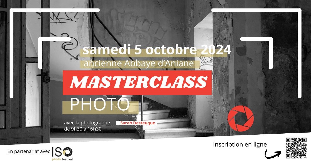 Masterclass photo - ancienne abbaye d'Aniane