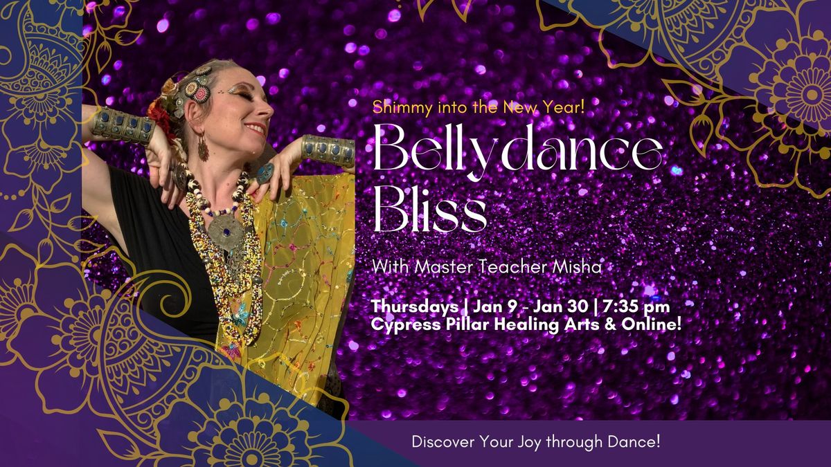 Sarasota Florida *Bellydance Bliss* Class with Misha - In Person or Online!