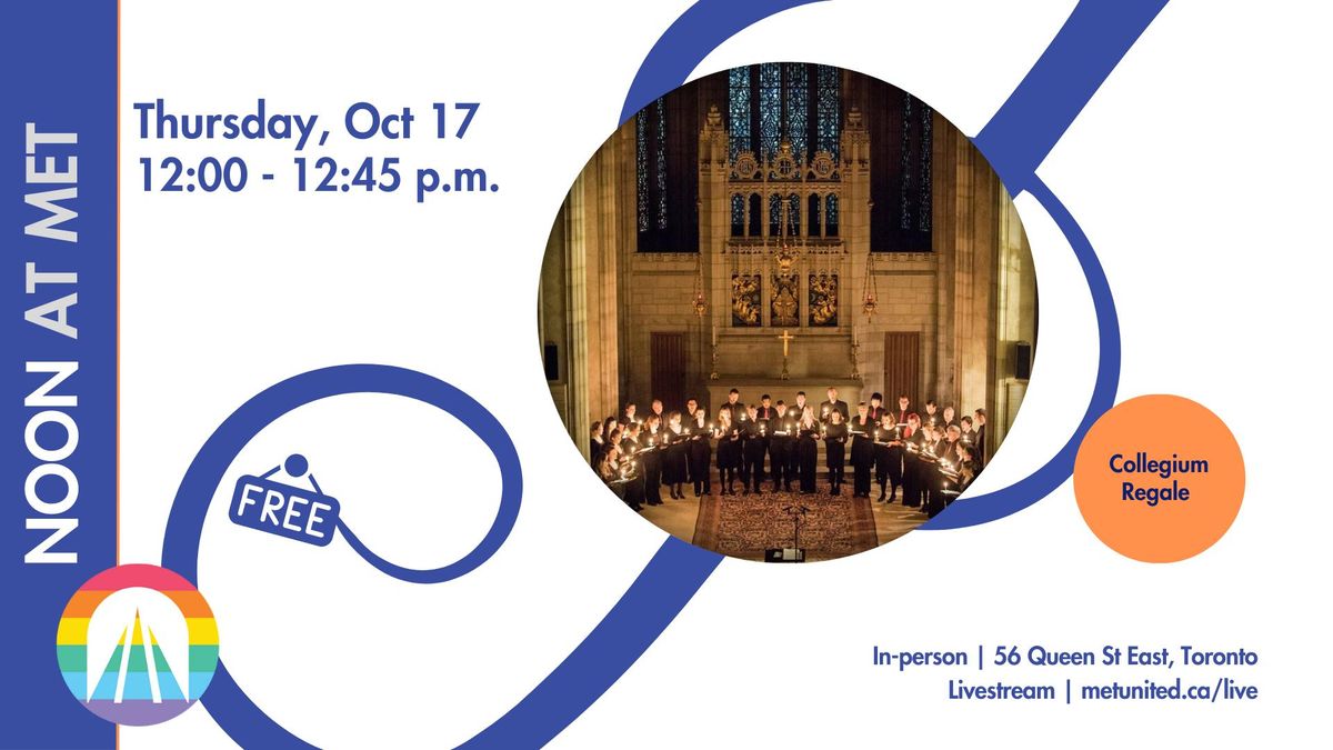 Noon at Met | Schola Cantorum - English Choral Masterpieces 