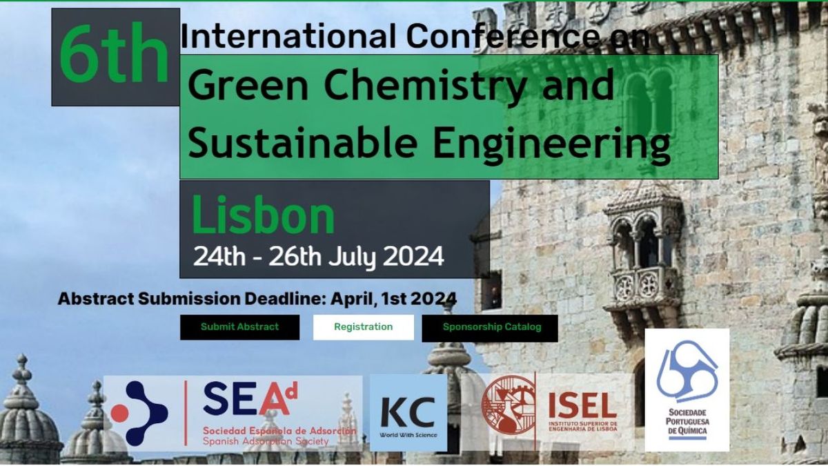 6th International Conference on Green Chemistry and Sustainable Engineering (GreenChem-24)