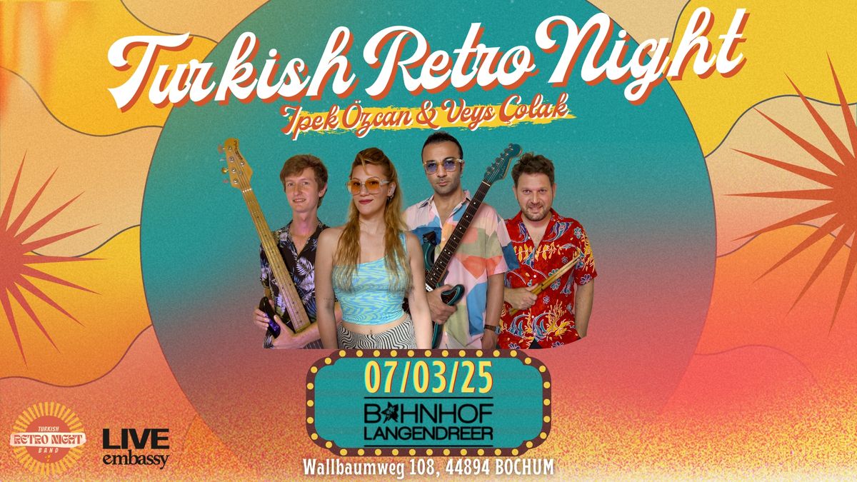 Turkish Retro Night Band - Bahnhof Langendreer Bochum