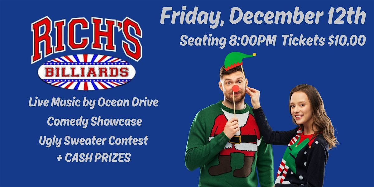Ugly Sweater Party at Rich's Billiards