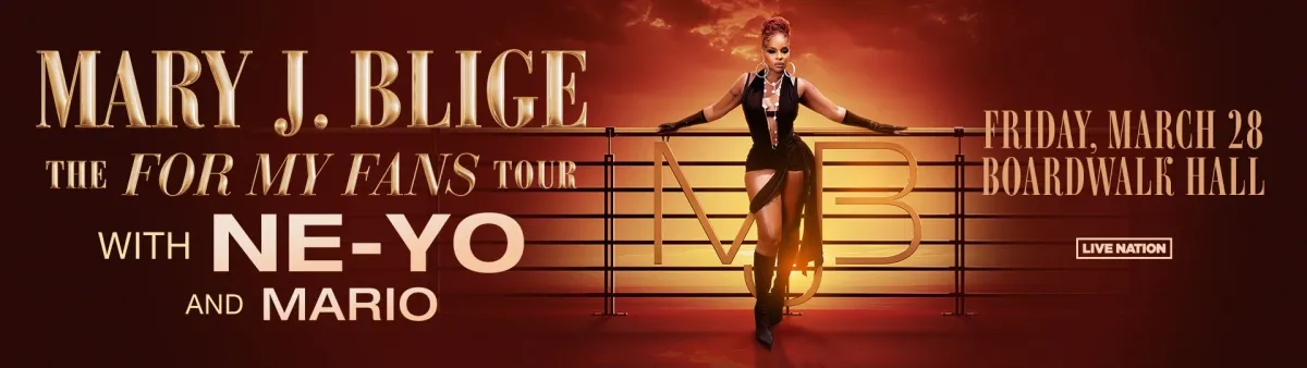 Mary J Blige at Boardwalk Hall