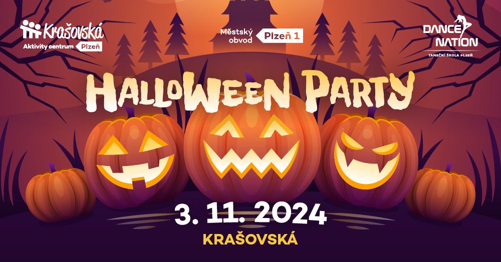 Halloween party s Dance Nation na Kra\u0161ovsk\u00e9 