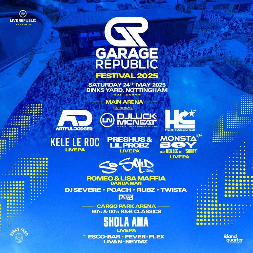 Garage Republic Outdoor Festival at Binks Yard