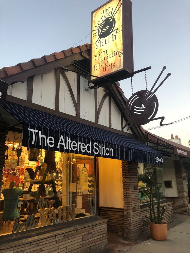 LA Yarn Crawl 2023, The Altered Stitch, Sherman Oaks, 20 April 2023