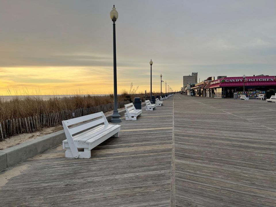 Rehoboth Beach Boardwalk Walk