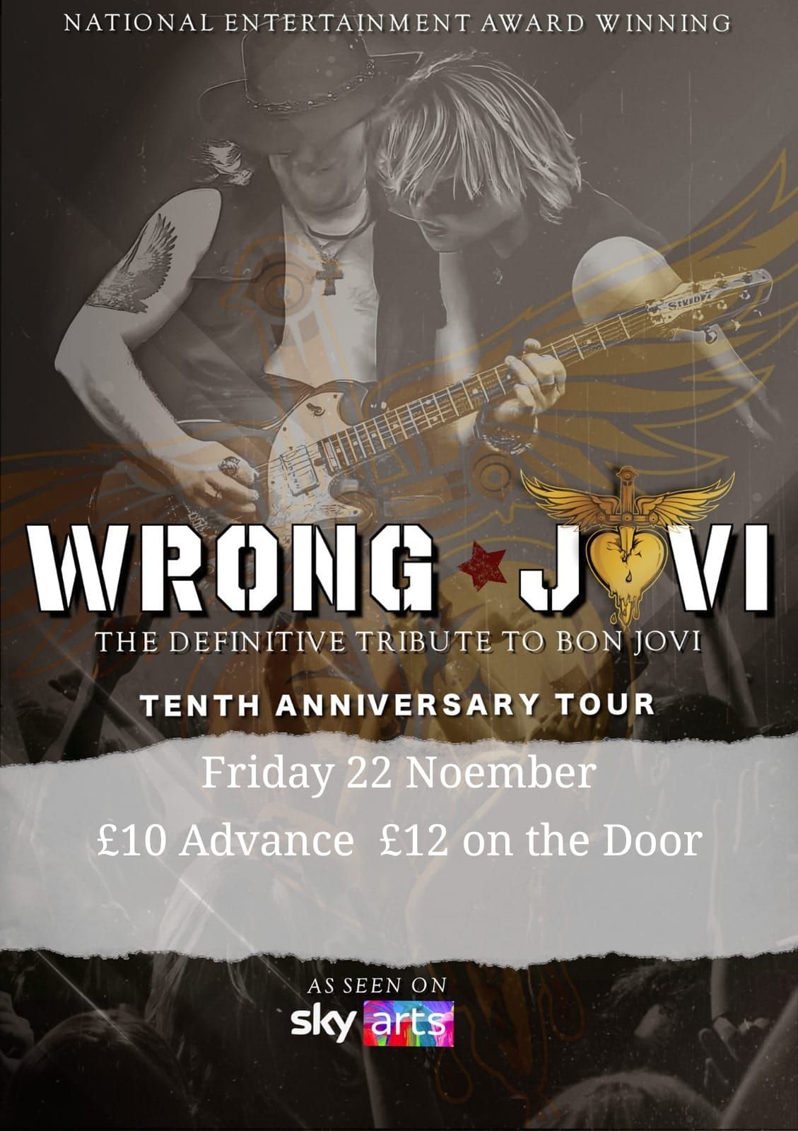 Wrong Jovi - 10 Year Anniversary - at the Brickmakers