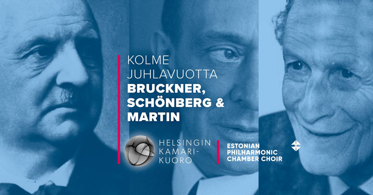 Helsingin kamarikuoro & Viron filharmoninen kamarikuoro: Kolme juhlavuotta