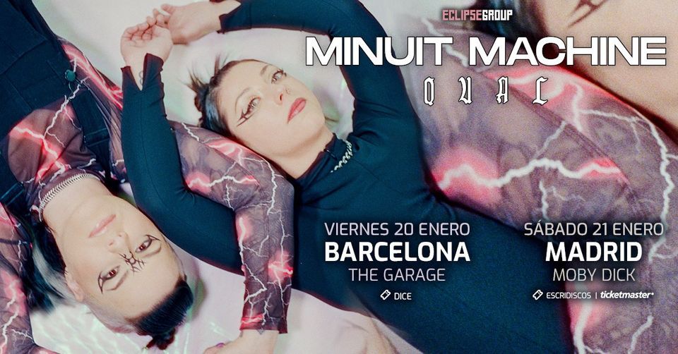 Minuit Machine + Qual | Barcelona