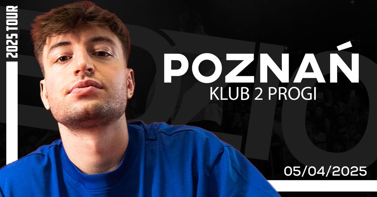 EDZIO 2025 TOUR \/ 05.04.2025r. \/ POZNA\u0143 \/ 2 PROGI