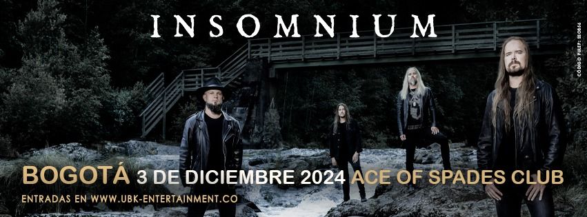 Insomnium en Bogot\u00e1