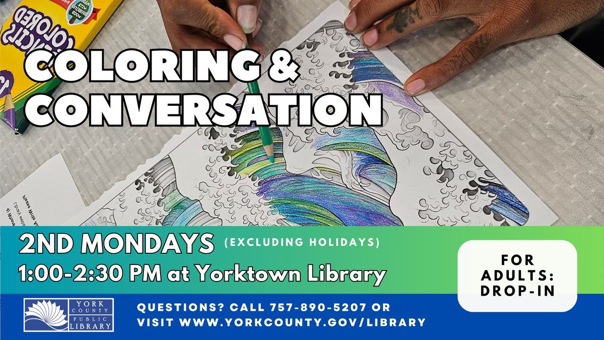 Coloring & Conversation