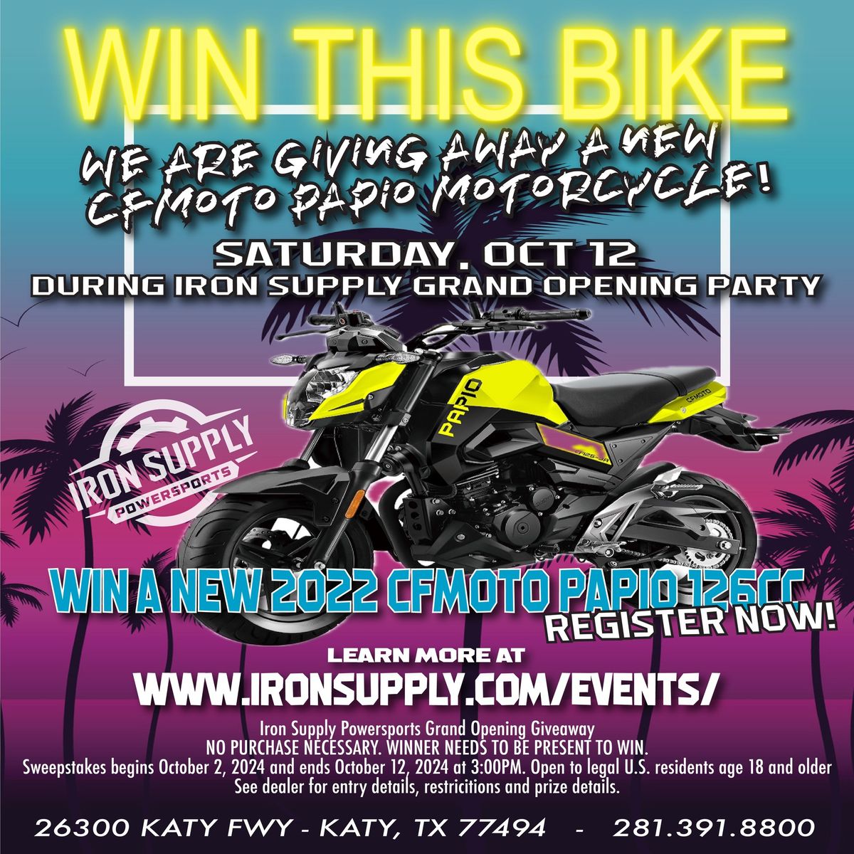 Official Grand Opening Event - BIGGEST POWERSPORTS EVENT