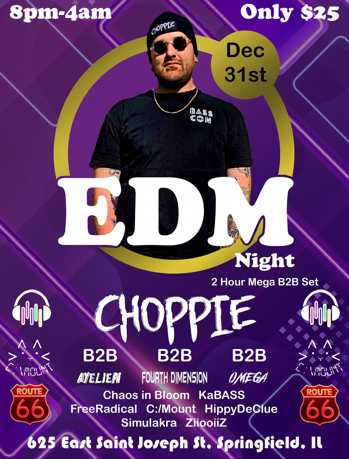 New Years EDM Springfield IL