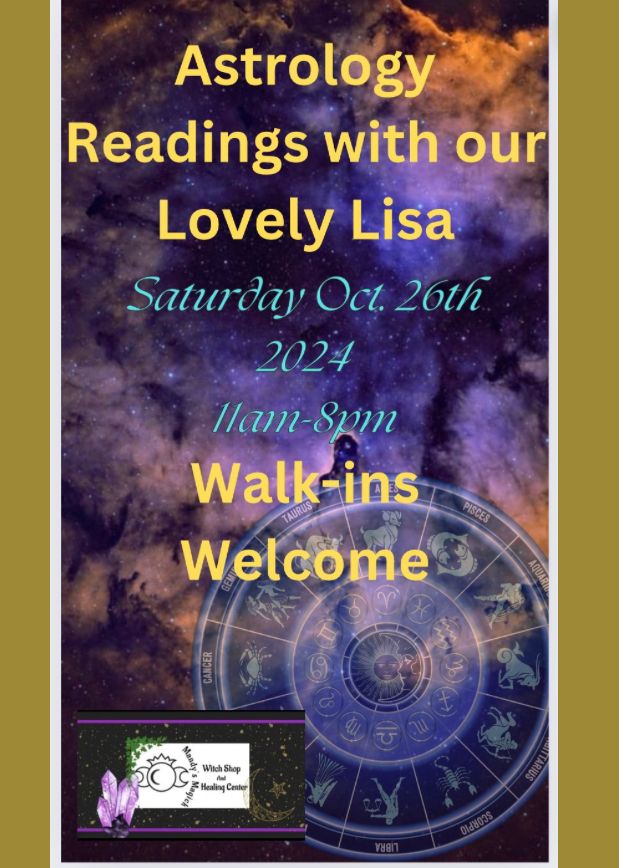 Mini Astrology Readings with Lovely Lisa 