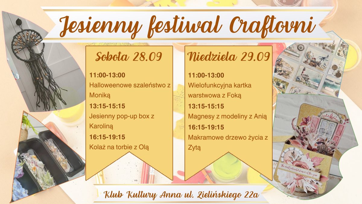 Jesienny Festiwal Craftovni