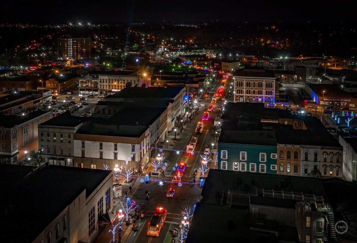 Adrian Holiday Light Parade & Comstock Christmas Tree Lighting