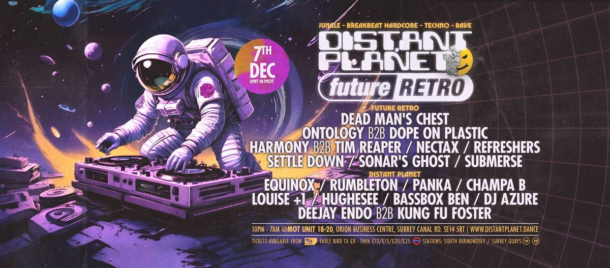 Distant Planet Meets Future Retro London #002