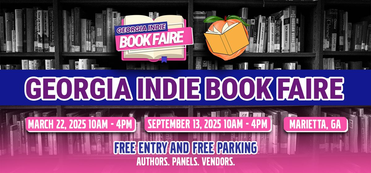 Georgia Indie Book Faire - March 2025