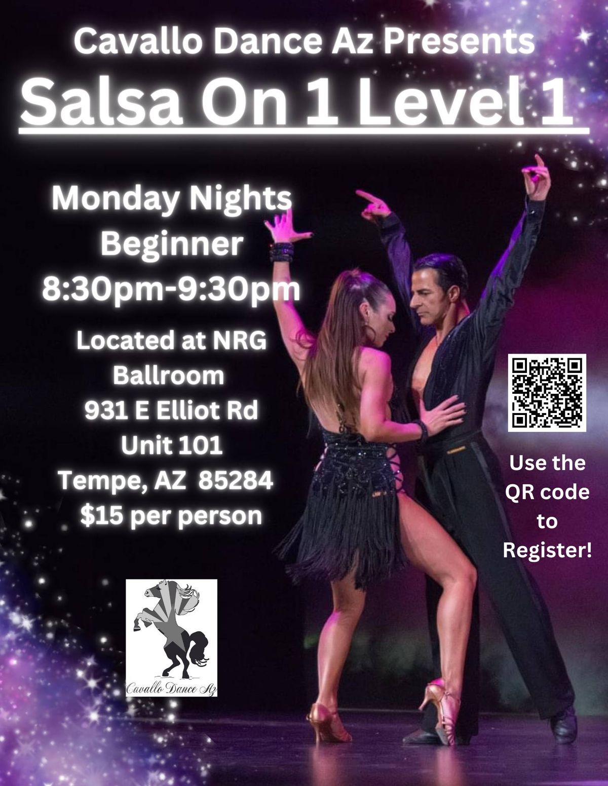 Salsa on 1 Program: Level 1 Class