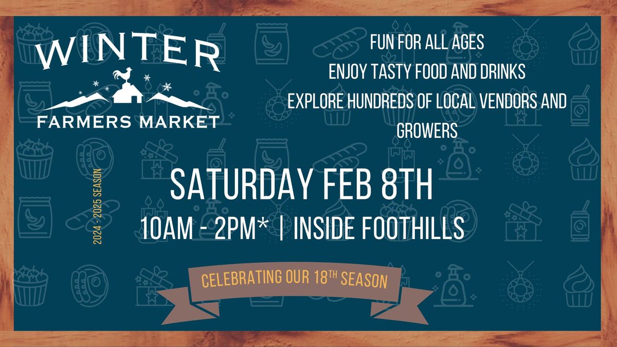 Winter Farmers Market: February 8th