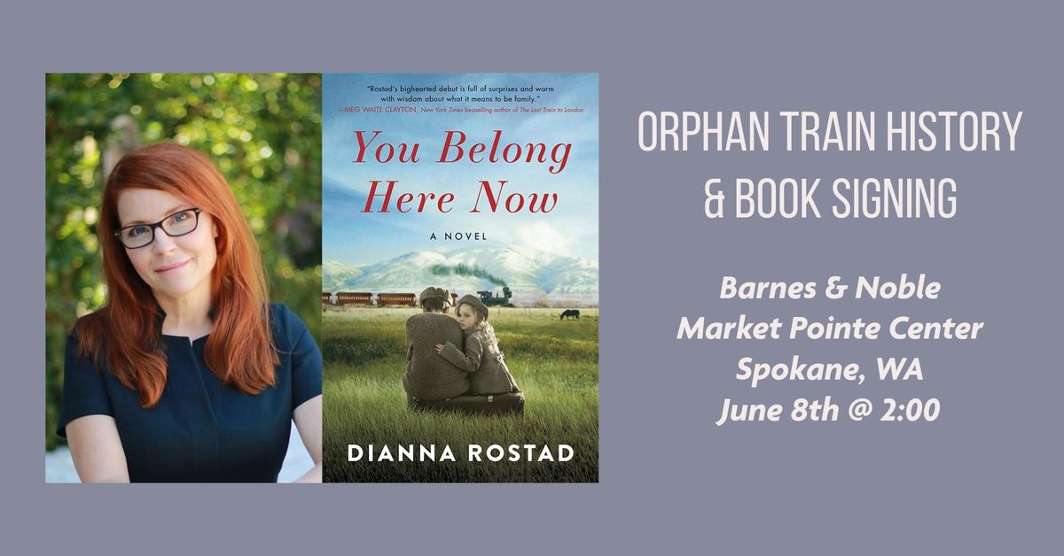 Orphan Train History & Book Signing at Barnes & Noble Market Pointe Shopping Center