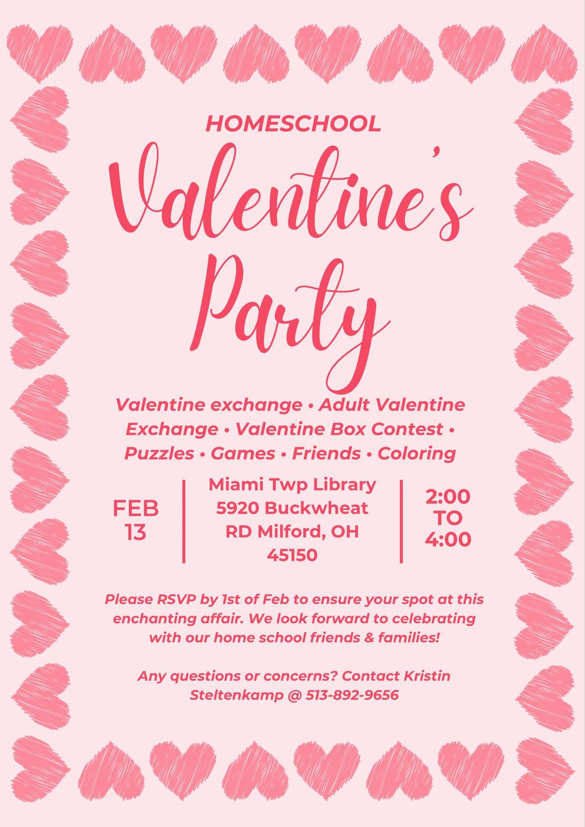 Homeschool Valentine\u2019s Party \ud83d\udc8c