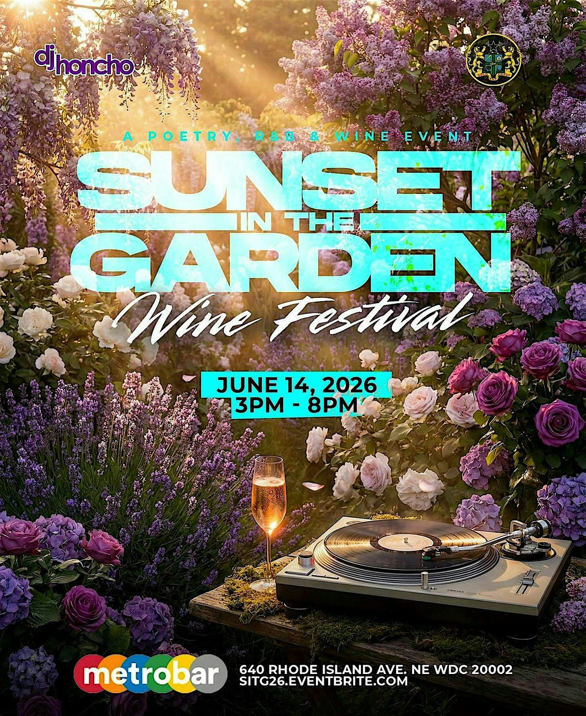 SUNSET IN THE GARDEN WINE FESTIVAL Feat. Poetry and R&B