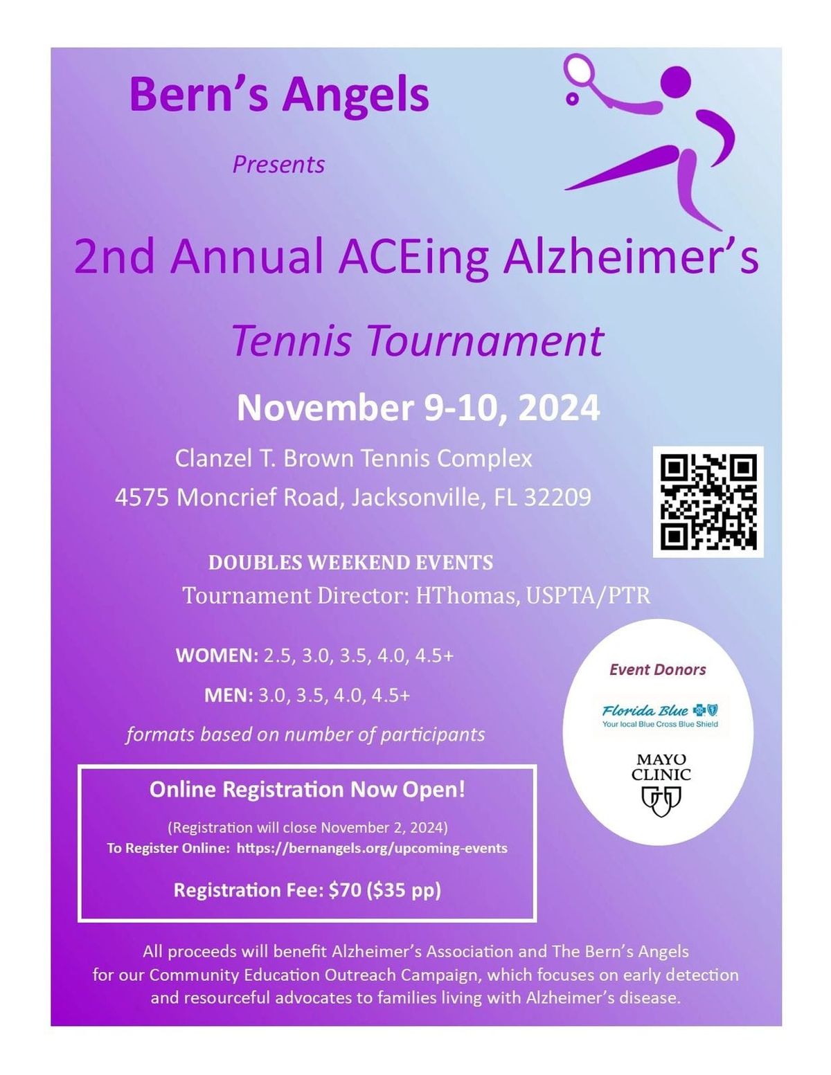 2nd Annual ACEing Alzheimer's Tennis Tournament\n\n